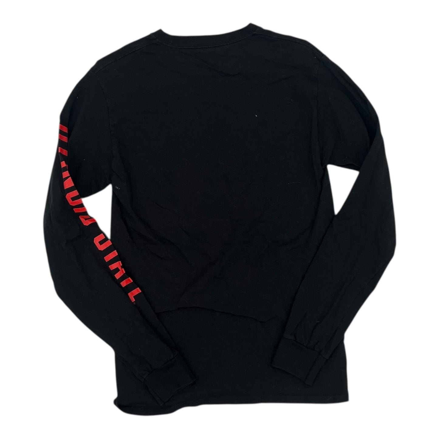 Athletic Top Ls Crewneck By Russel Athletic In Black, Size:S