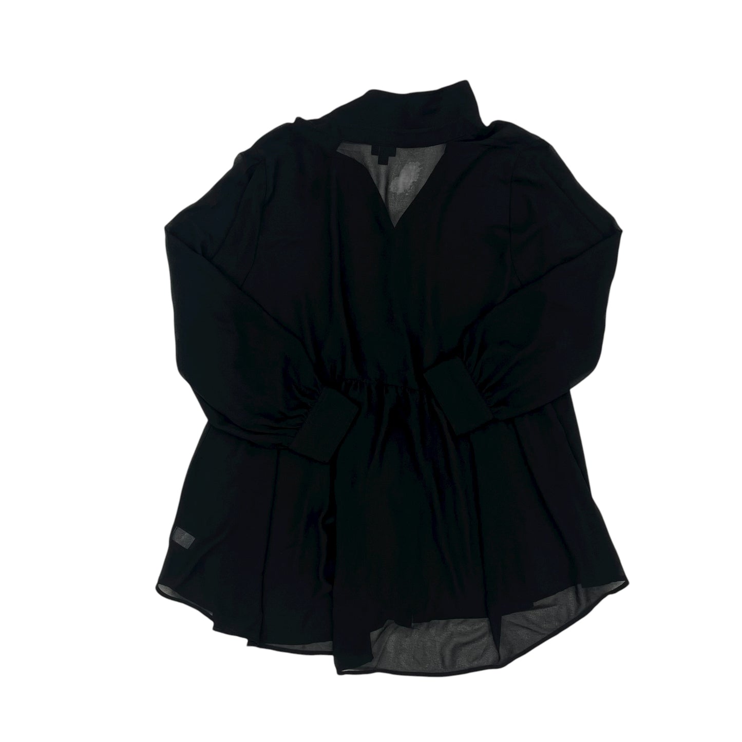 Blouse Ls By Torrid In Black, Size:2X