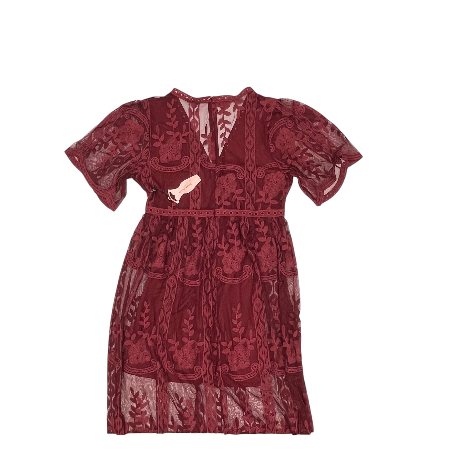 Dress Party Long By Haute Monde In Red, Size:Xl