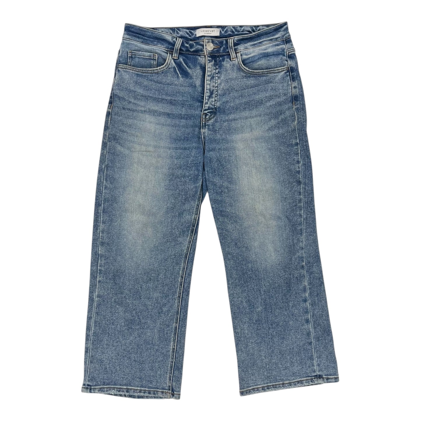 Jeans Wide Leg By Universal Thread In Blue Denim, Size:14