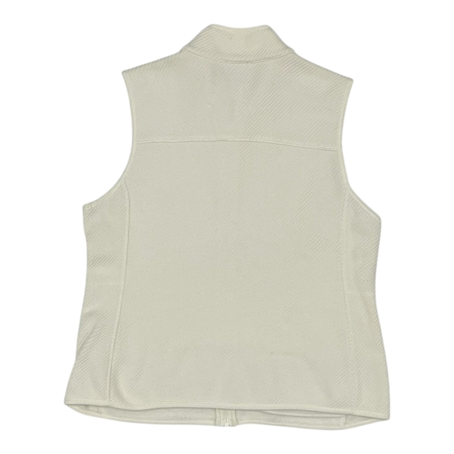 Vest Other By Talbots In Cream, Size:M