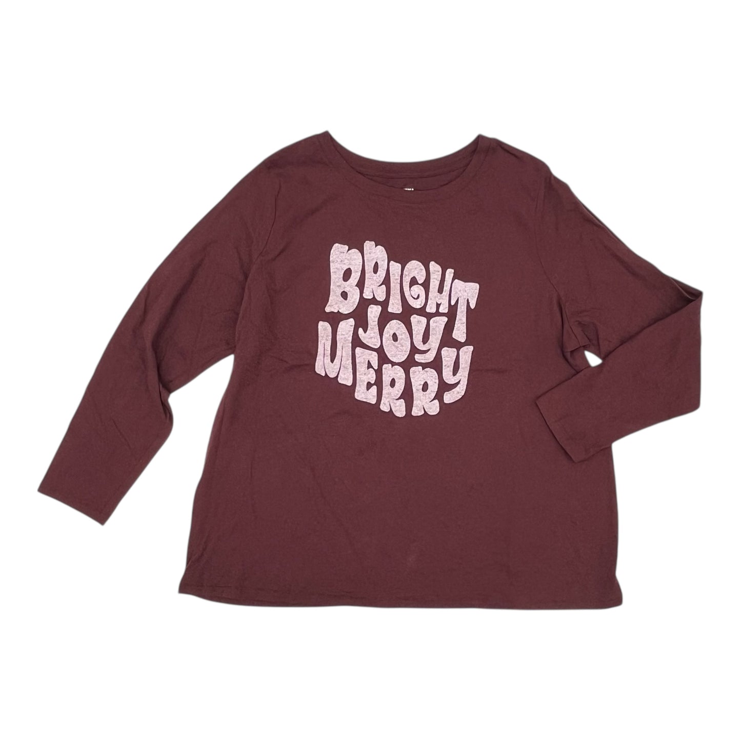 Top Ls By Sonoma In Red, Size:1X