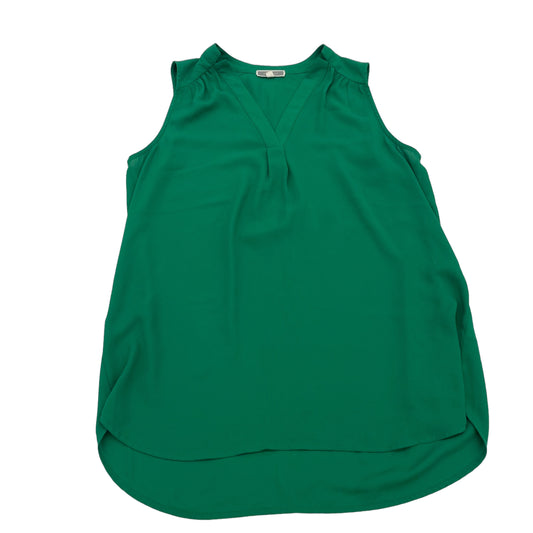 GREEN BLOUSE SLEEVELESS by PLEIONE Size:M