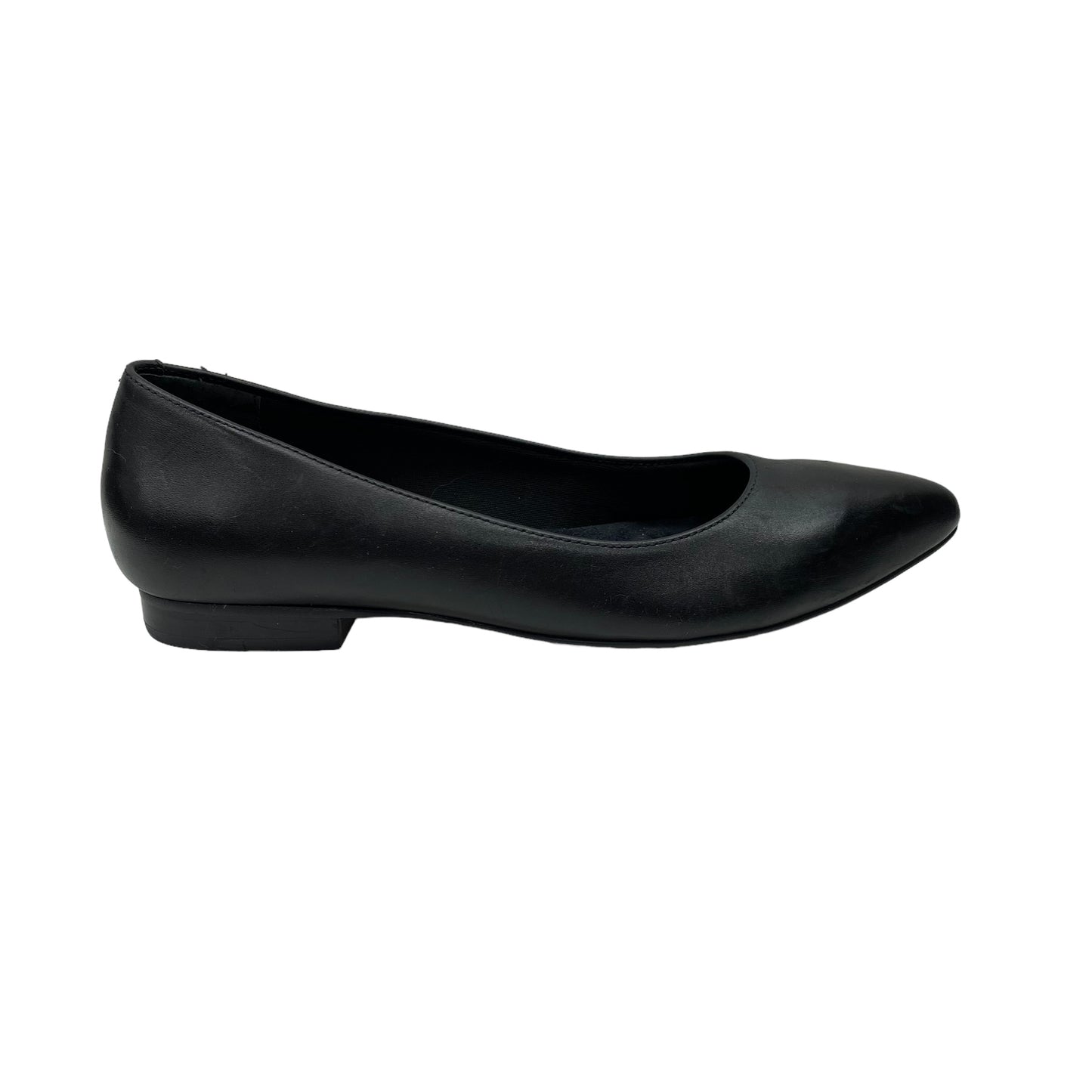 BLACK SHOES FLATS by CLOTHES MENTOR Size:6.5