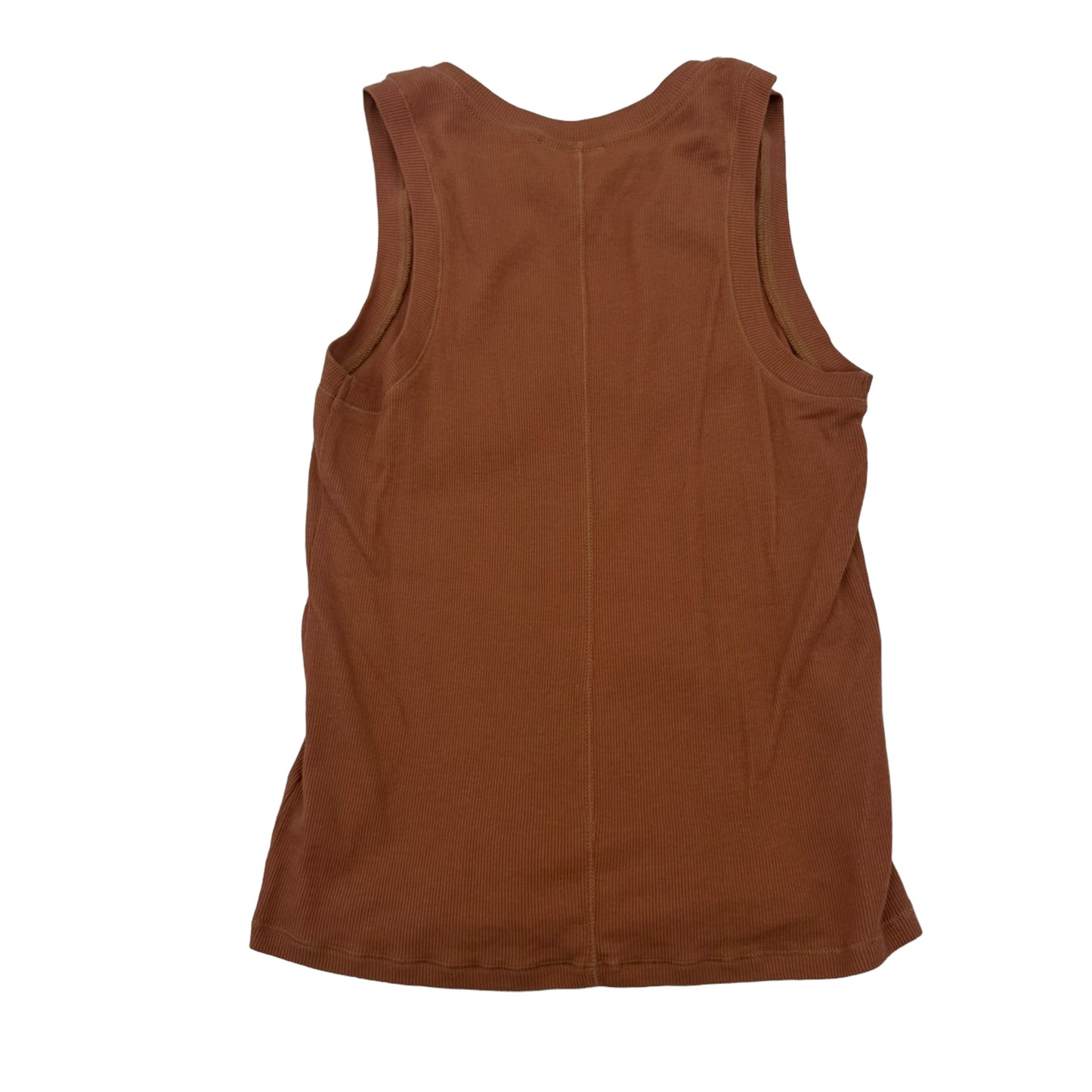 TAN TOP SLEEVELESS by WHITE CROW Size:S