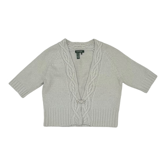 Cardigan By Lauren By Ralph Lauren In Grey, Size:M