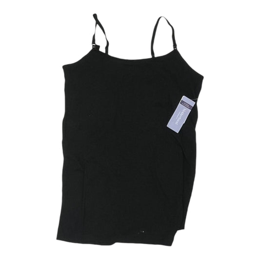 Nursing Top Sleeveless By Motherhood In Black, Size:S