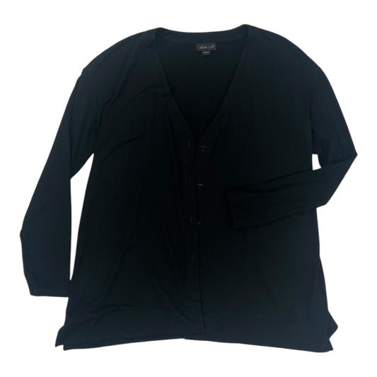 Cardigan By J. Jill In Black, Size:S