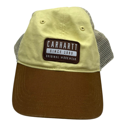 Hat Baseball Cap By Carhartt In Yellow