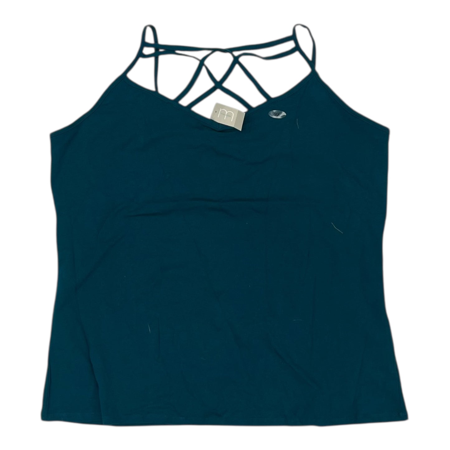 Top Cami By Mavi In Teal, Size:2X