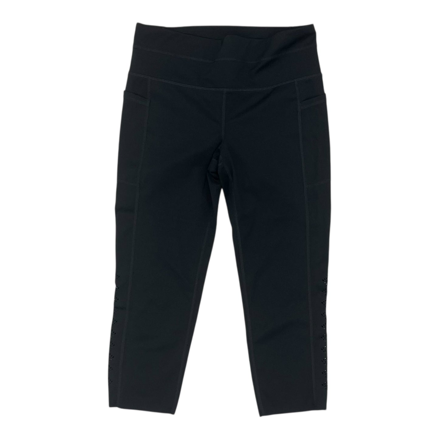 Athletic Leggings Capris By Tangerine In Black, Size:S
