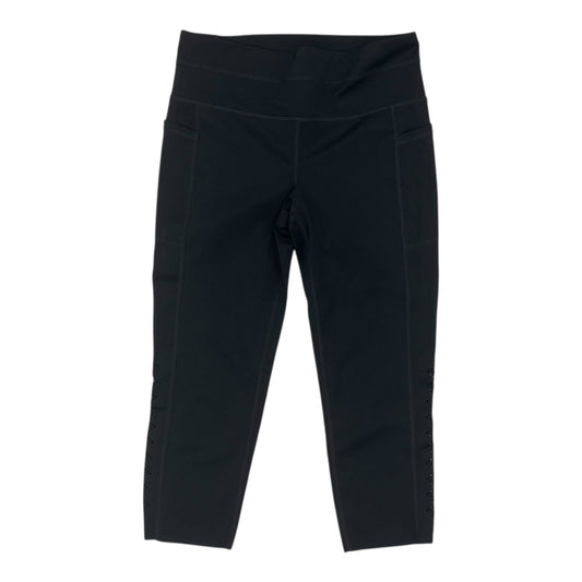 Athletic Leggings Capris By Tangerine In Black, Size:S