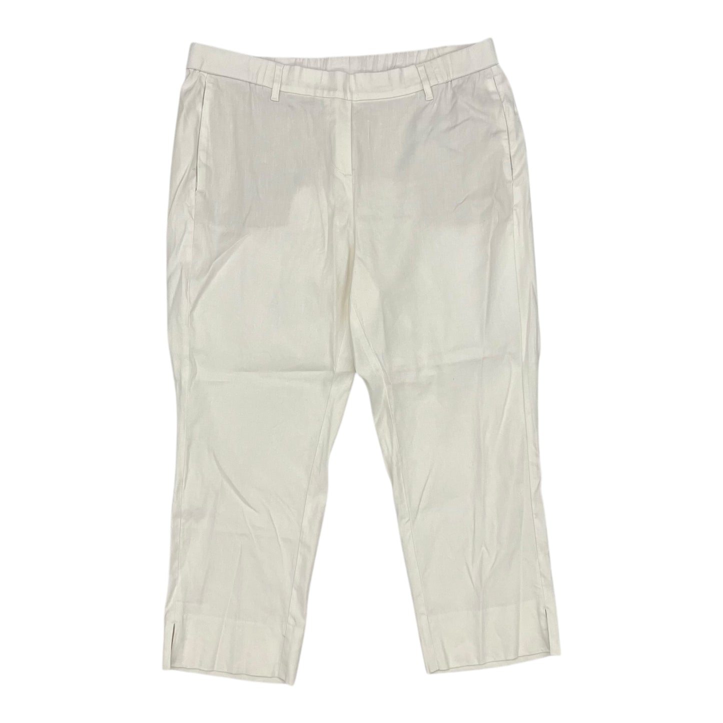 Pants Linen By J. Jill In Cream, Size:Lp