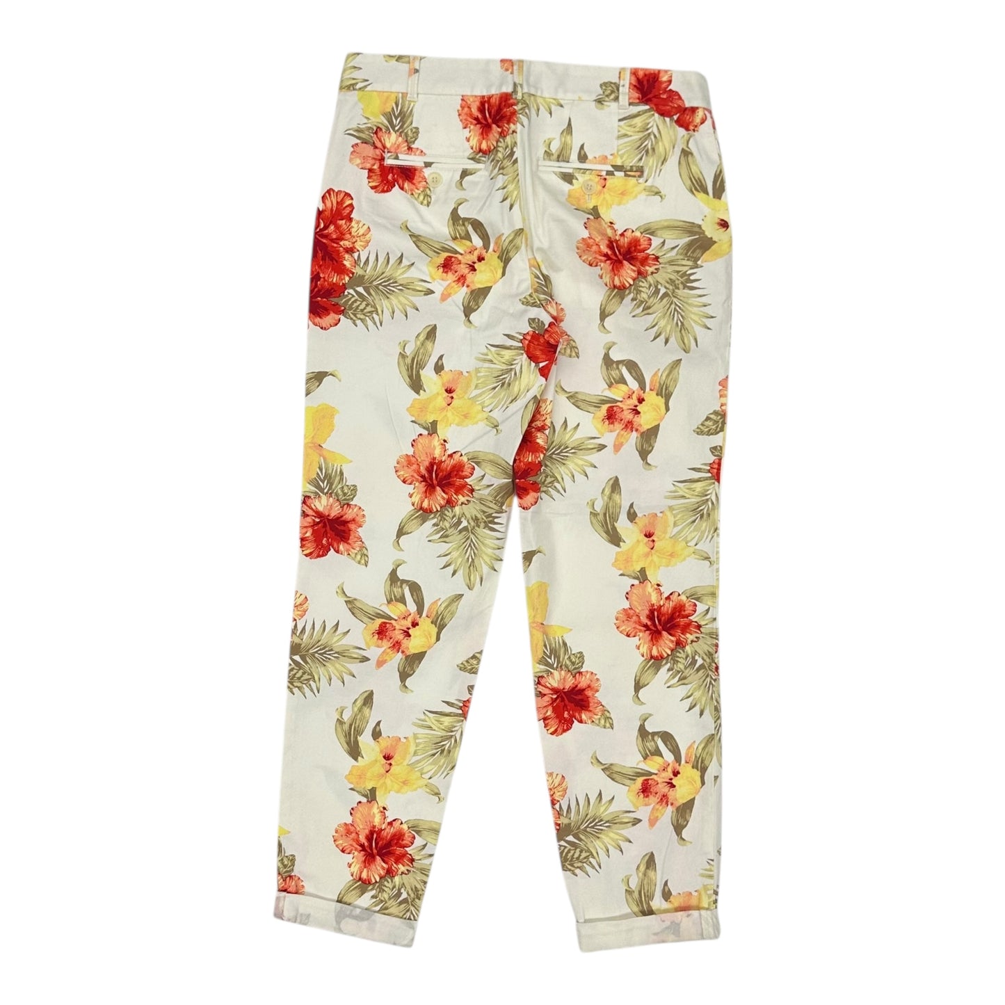 Pants Chinos & Khakis By Talbots In Floral Print, Size:2