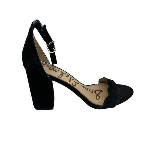 Sandals Heels Block By Sam Edelman In Black, Size:7