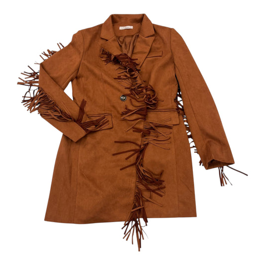 Jacket Other By Clothes Mentor In Brown, Size:L