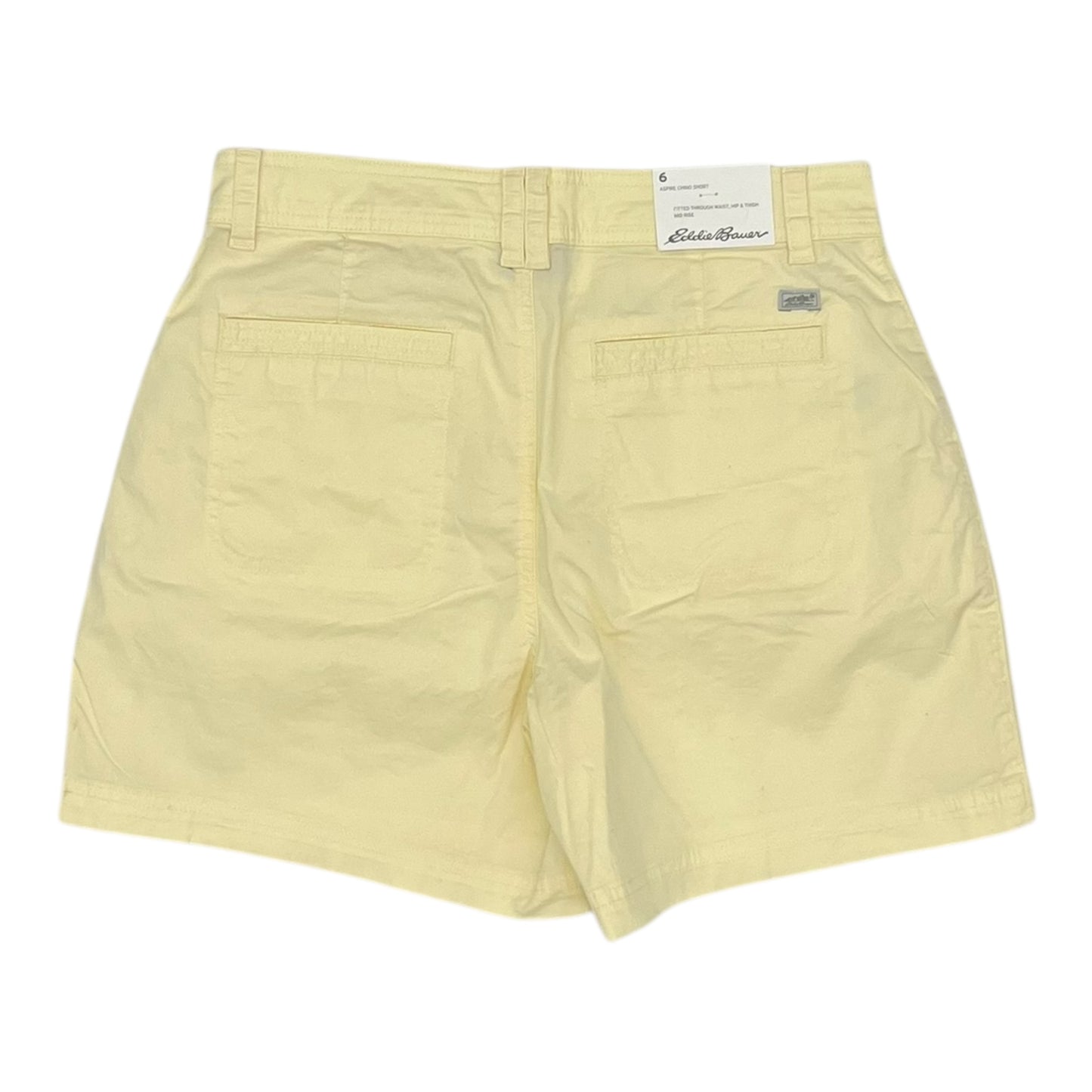 Shorts By Eddie Bauer In Yellow, Size:6