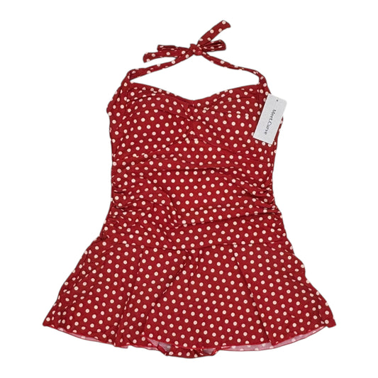 Swimsuit By Clothes Mentor In Polkadot Pattern, Size:L