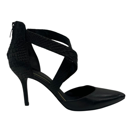 Shoes Heels Stiletto By Enzo Angiolini In Black, Size:8.5