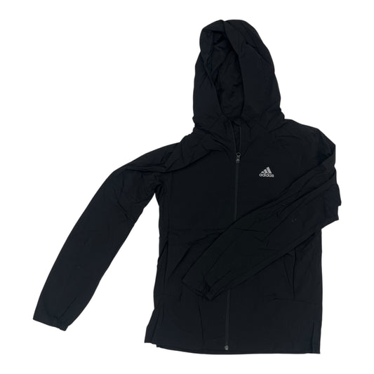 Athletic Jacket By Adidas In Black, Size:S