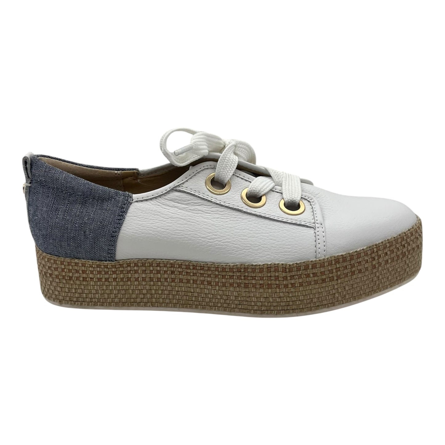 Shoes Sneakers Platform By Clothes Mentor In White, Size:8