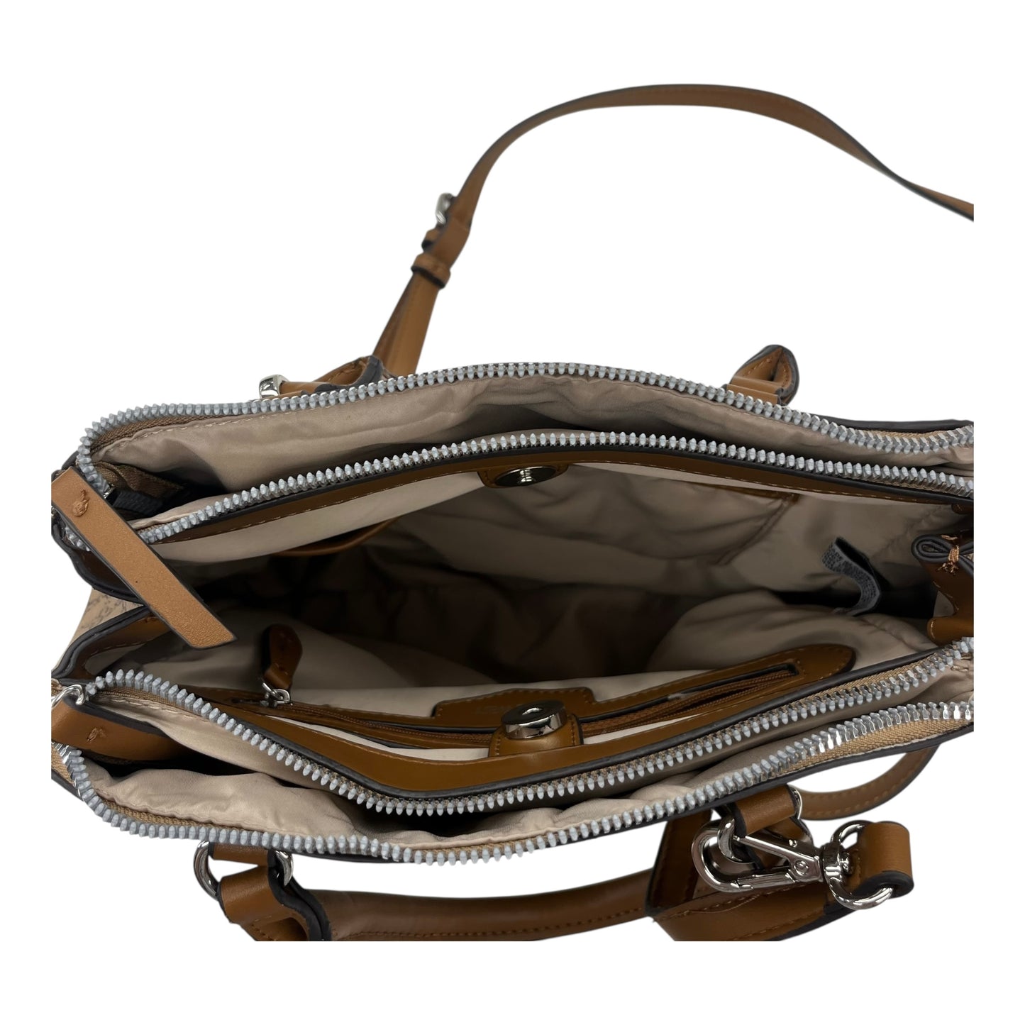 Handbag By Nine West In Brown, Size:Medium