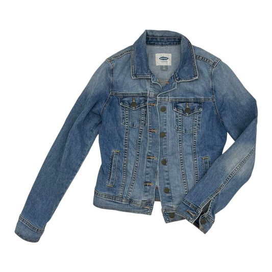 Jacket Denim By Old Navy In Blue Denim, Size:S