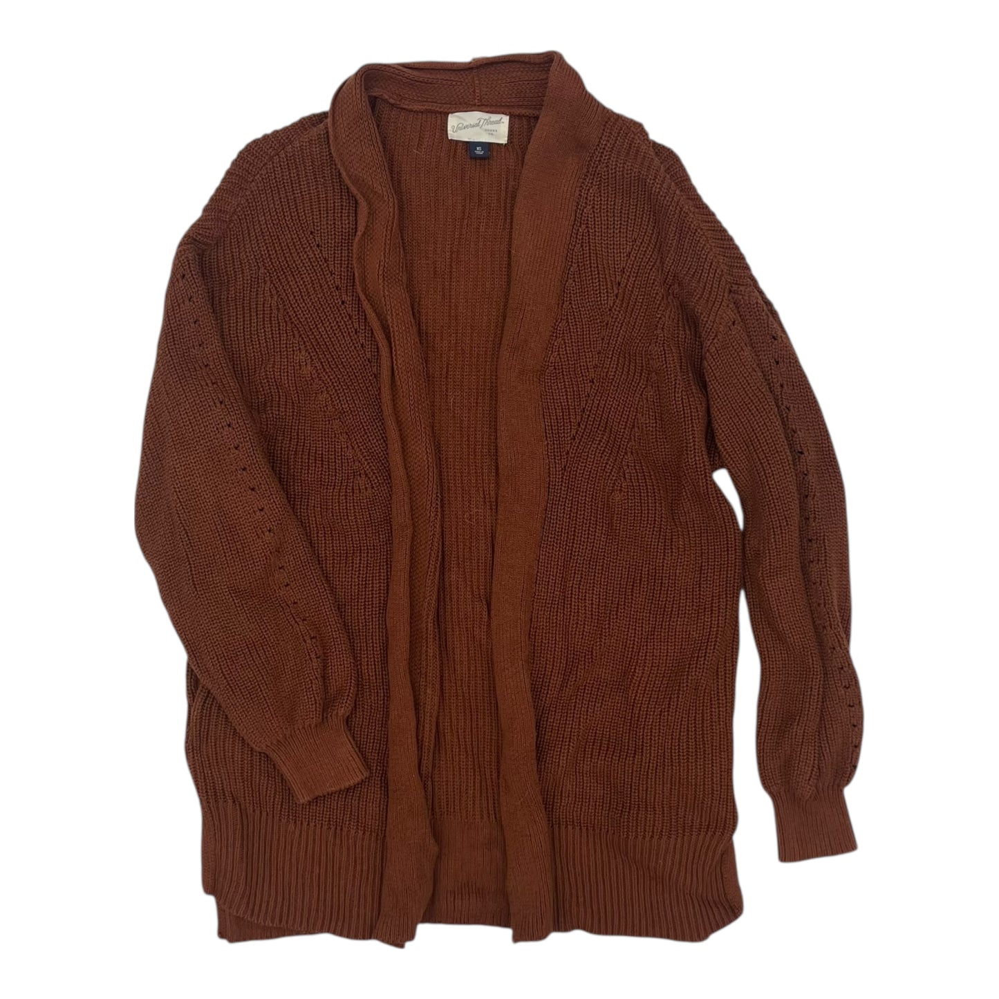 Sweater Cardigan By Universal Thread In Brown, Size:Xs