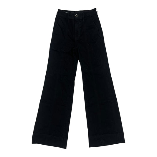 Jeans Flared By White House Black Market In Black Denim, Size:0