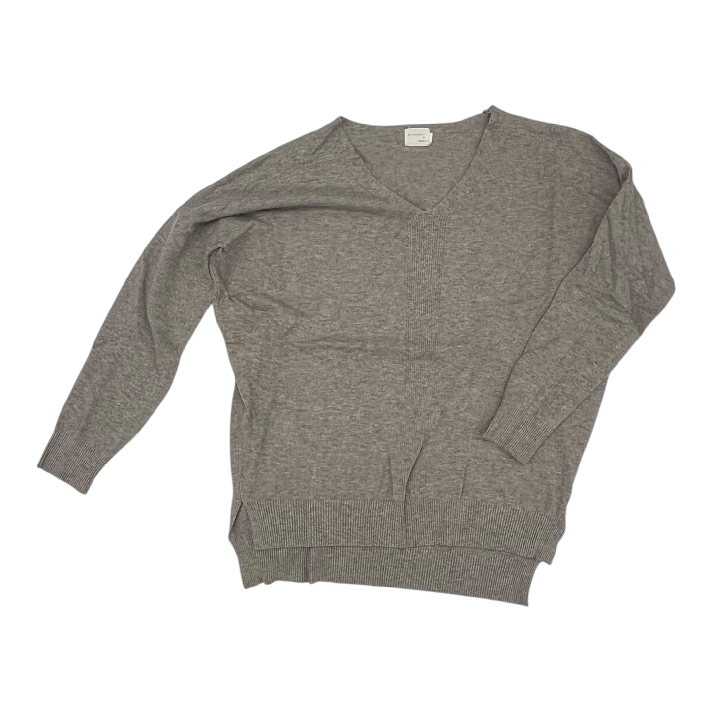 Sweater By Dreamers In Tan, Size:M