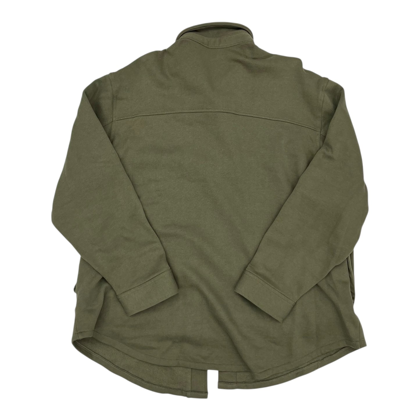 Jacket Shirt By Old Navy In Green, Size:Xxl