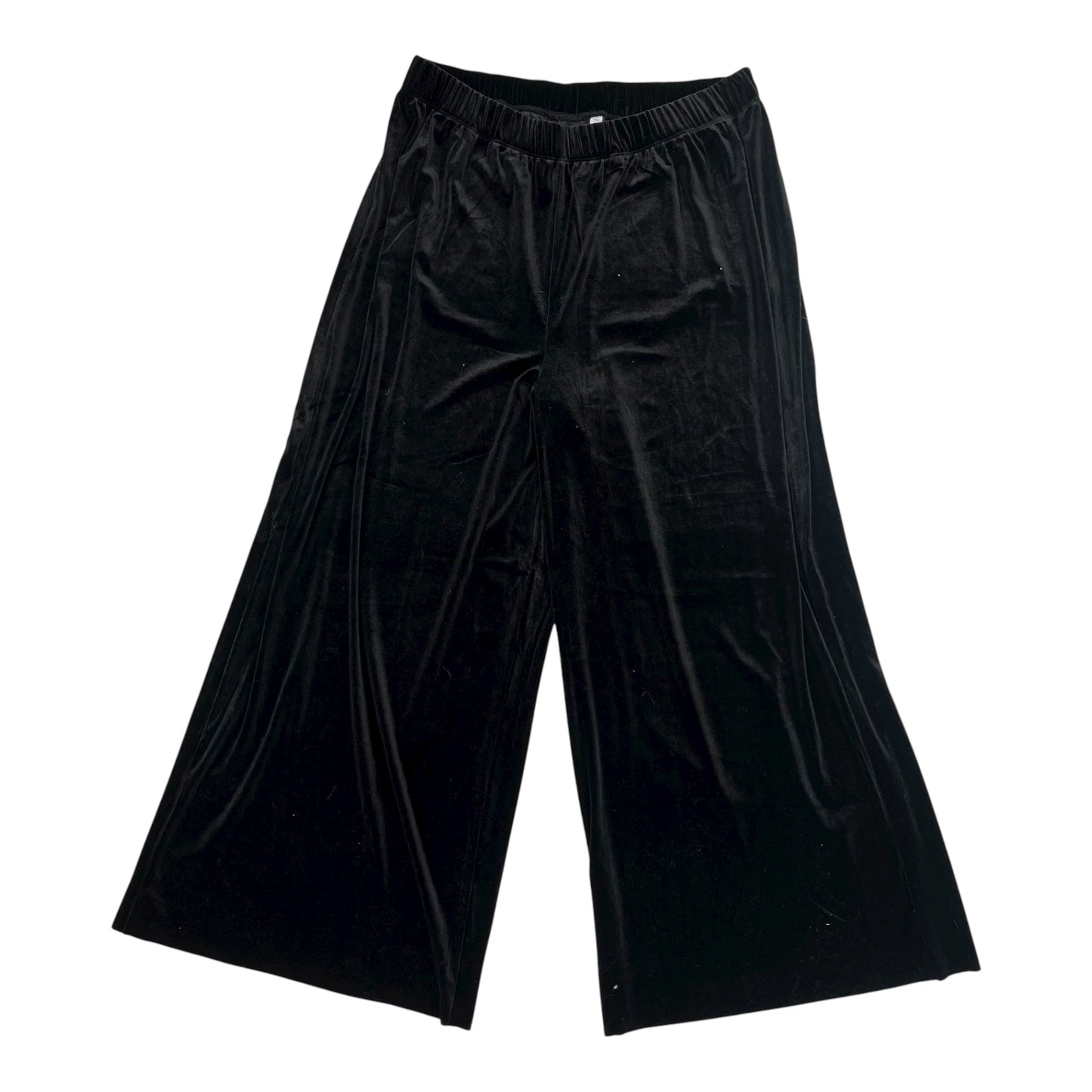 Pants Wide Leg By Zenana In Black, Size:2X