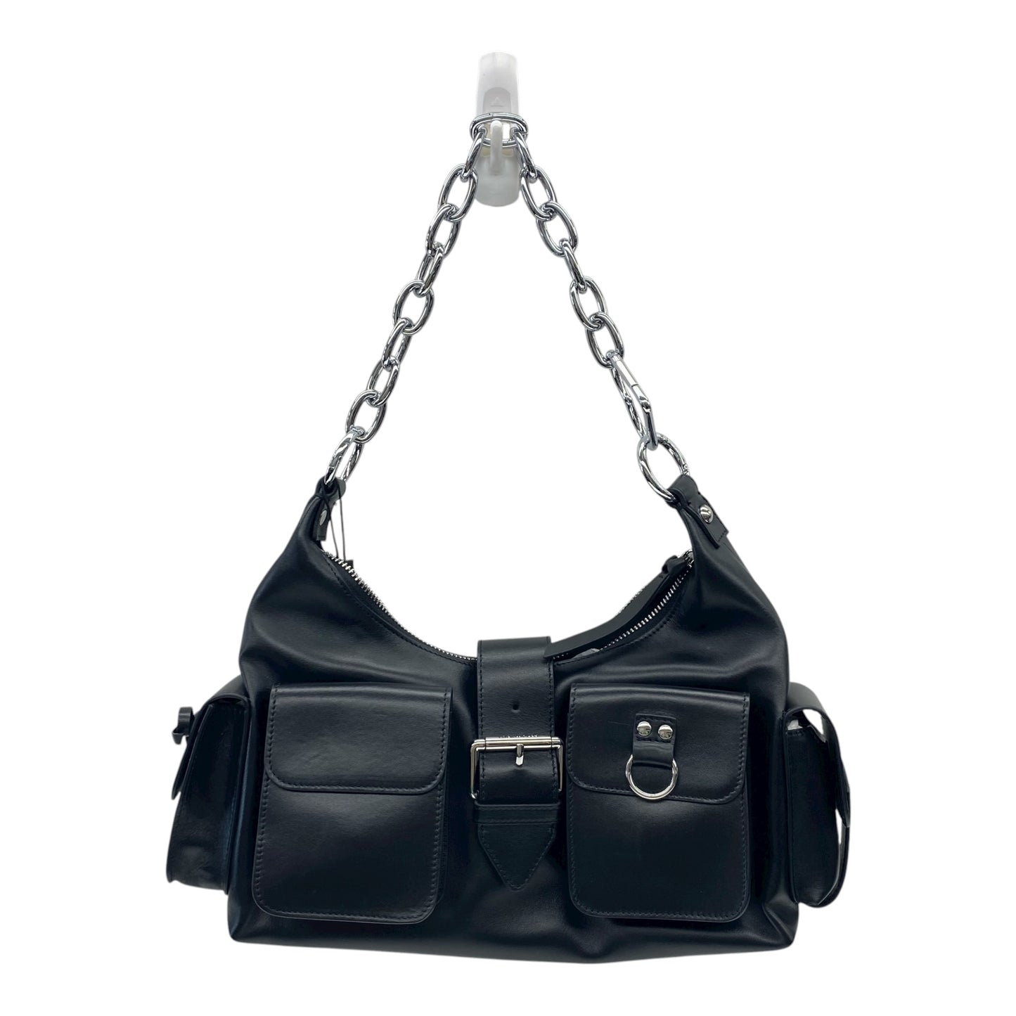 Handbag Leather By Cma In Black, Size:Medium