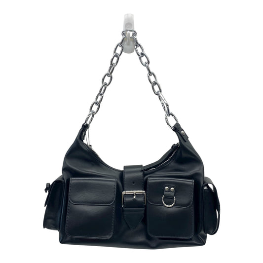 Handbag Leather By Cma In Black, Size:Medium