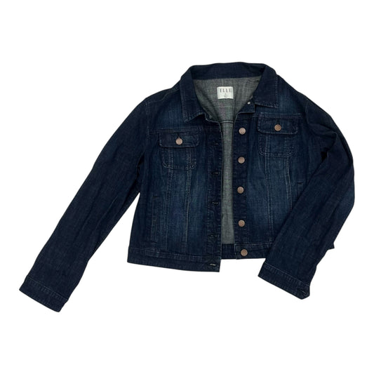Jacket Denim By Elle In Blue Denim, Size:Xl