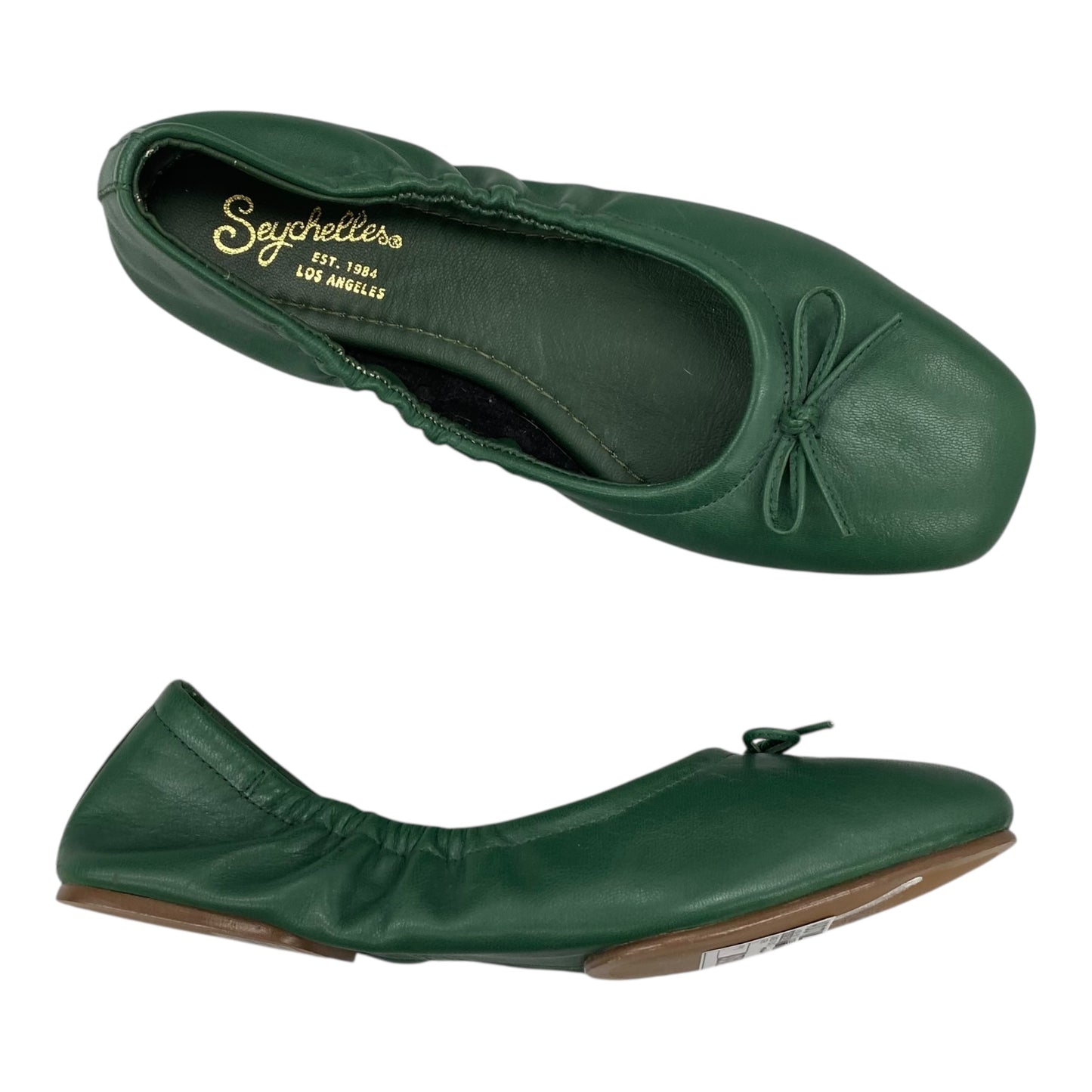 Shoes Flats By Seychelles In Green, Size:6