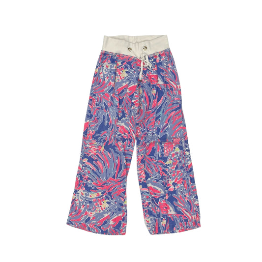 Pants Designer By Lilly Pulitzer In Pink & Purple, Size:Xxs