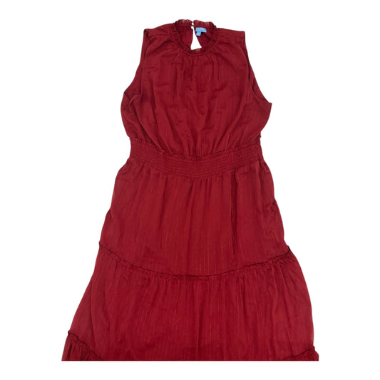 Dress Party Long By Draper James Rsvp In Red, Size:Xxl
