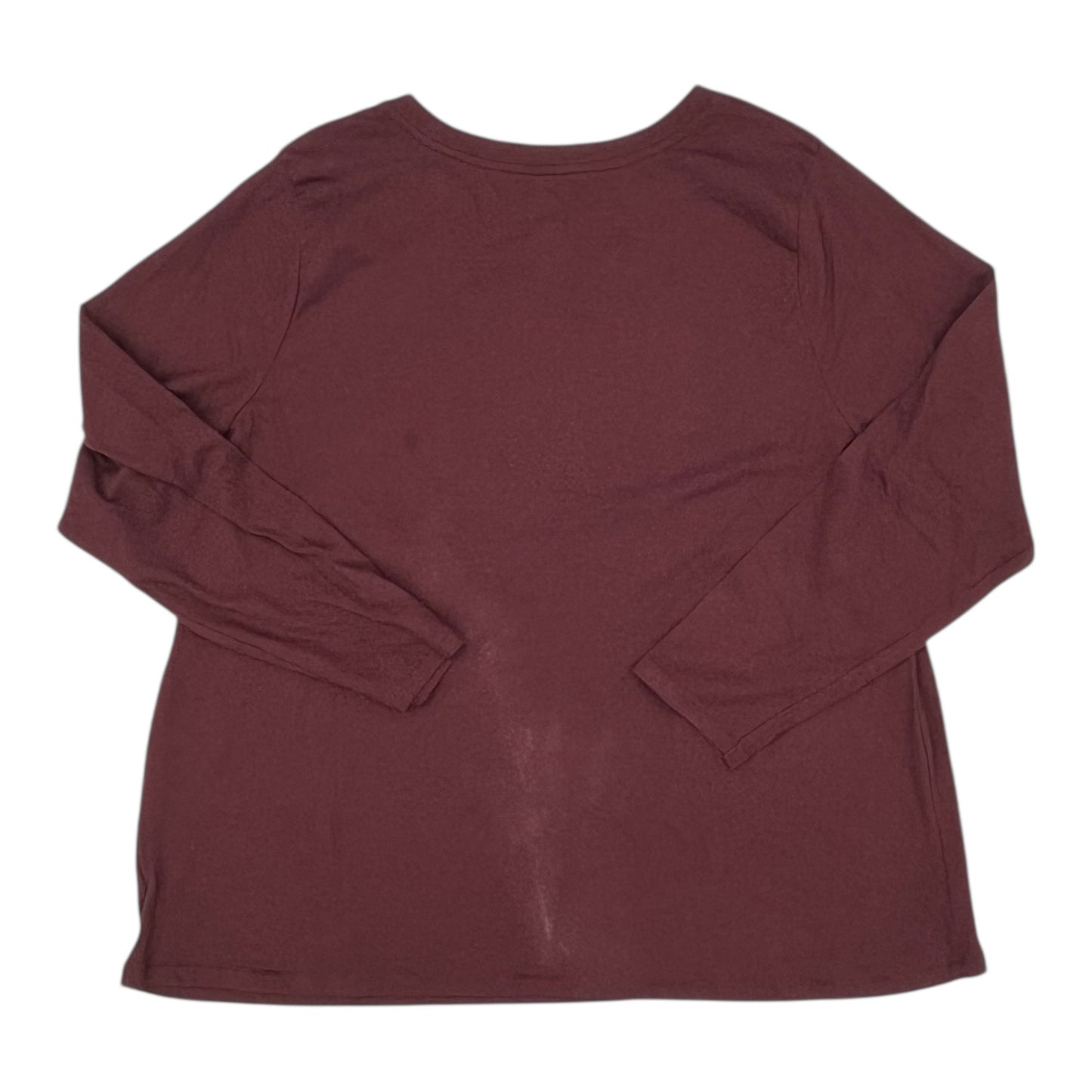 Top Ls By Sonoma In Red, Size:1X