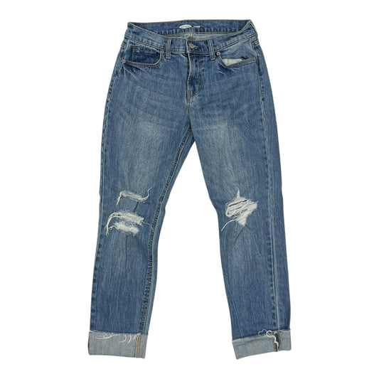 Jeans Boyfriend By Old Navy In Blue Denim, Size:0