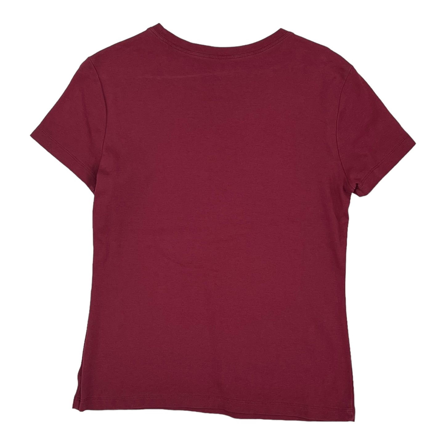 RED TOP SS BASIC by EDDIE BAUER Size:M