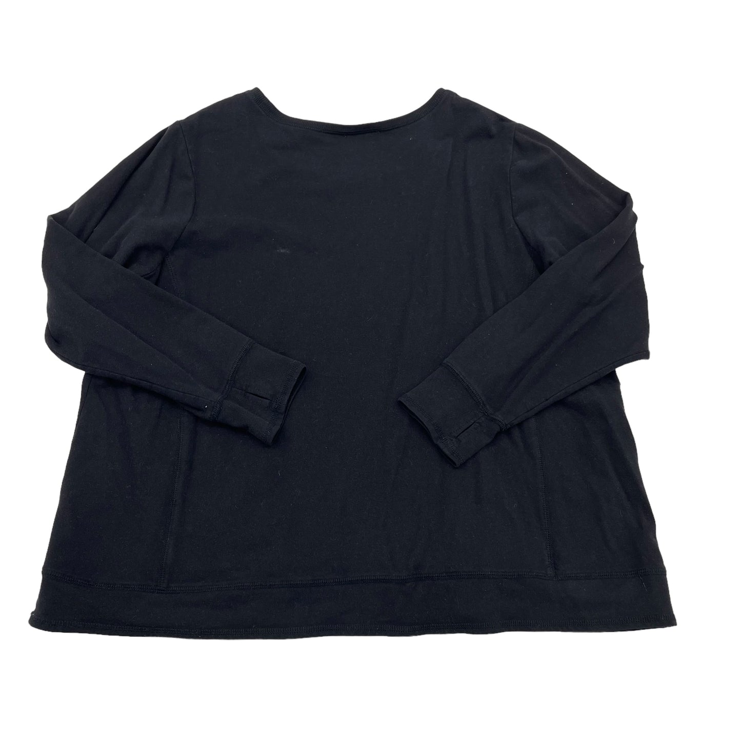 BLACK SWEATSHIRT COLLAR by PHILOSOPHY Size:2X