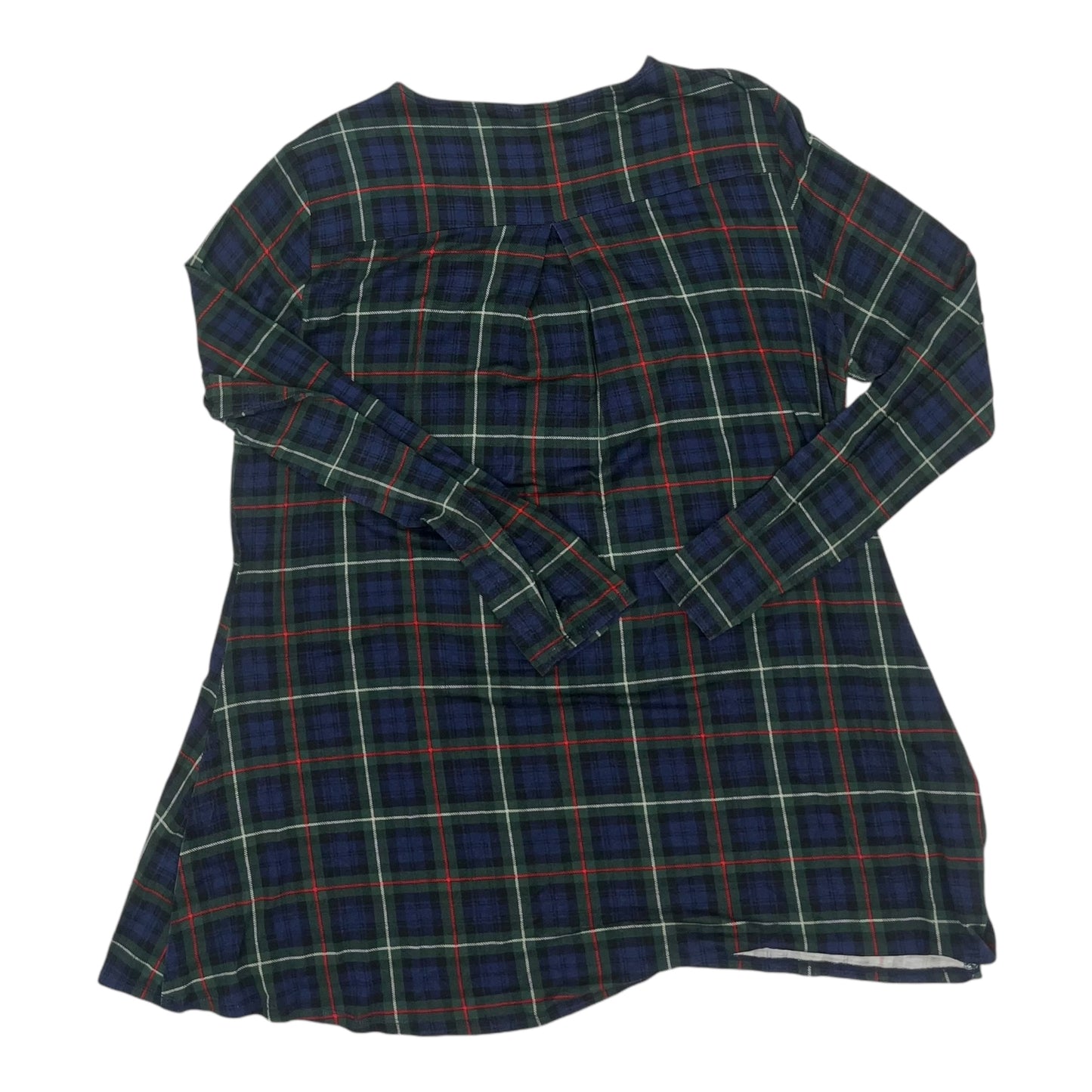 Top Ls By Intro In Plaid Pattern, Size:L