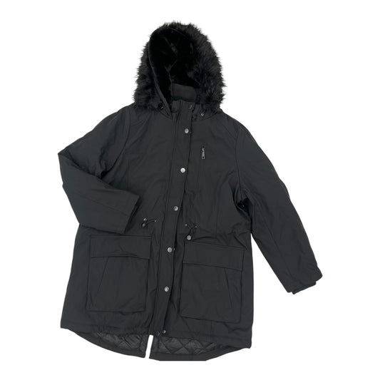 Coat Parka By Time And Tru In Black, Size:Xl