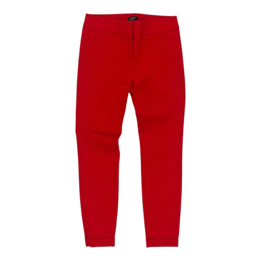 Pants Chinos & Khakis By Loft In Red, Size:2P