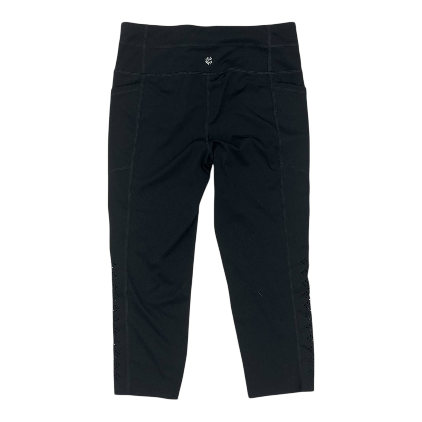 Athletic Leggings Capris By Tangerine In Black, Size:S