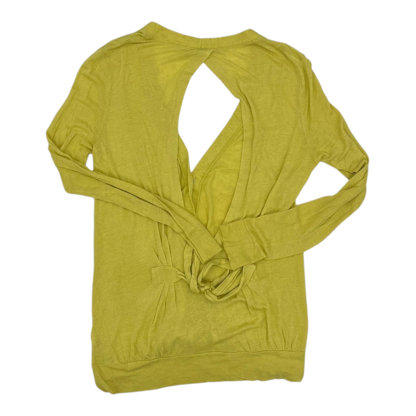 Cardigan By Pilcro In Yellow, Size:S