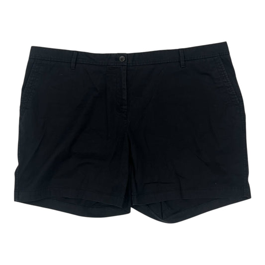 Shorts By Talbots In Black, Size:20