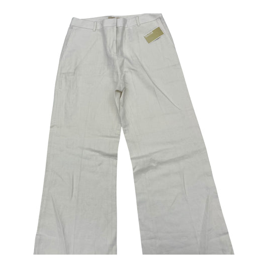 Pants Designer By Michael Kors In White, Size:10