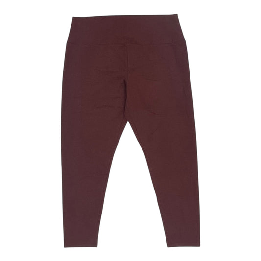 Pants Leggings By Aerie In Red, Size:Xxxl